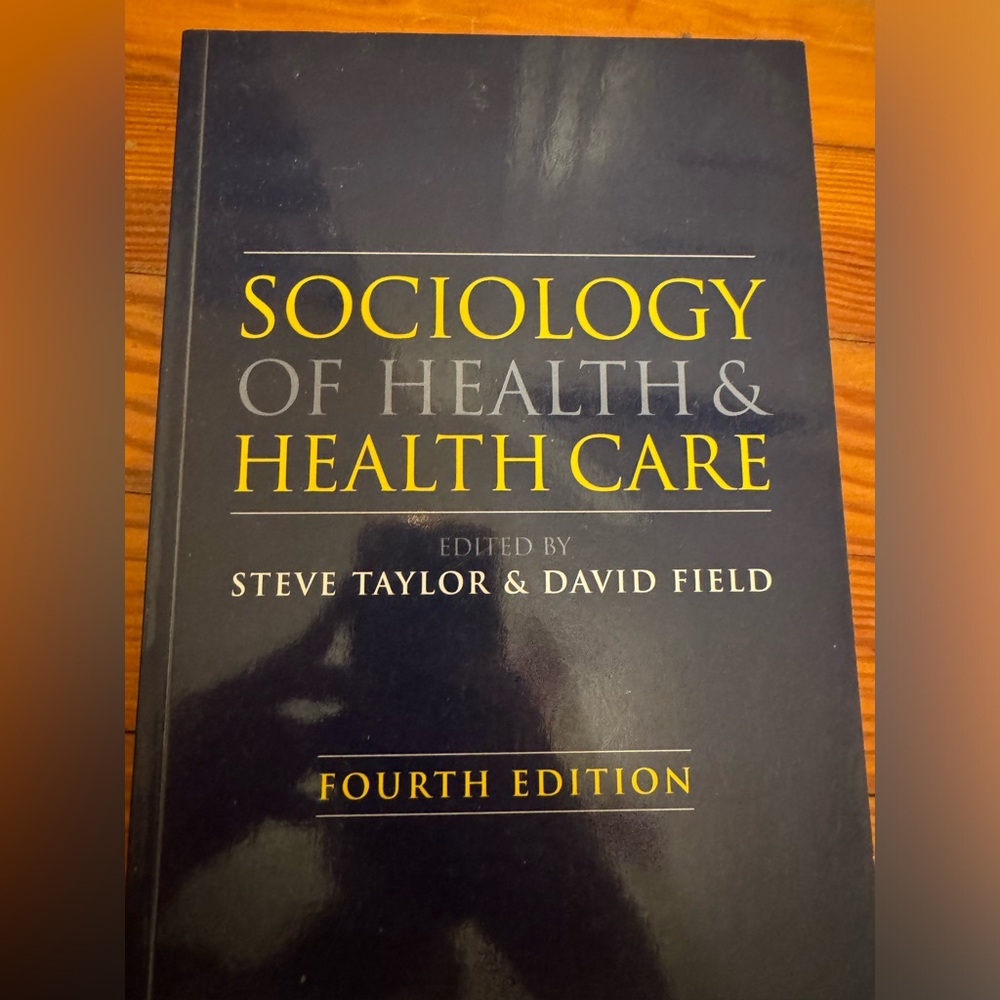 BOOK Sociology of Health